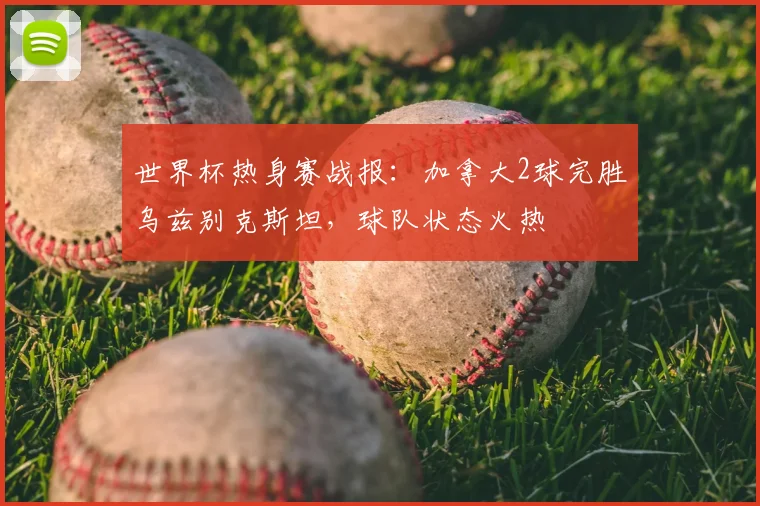 世界杯热身赛战报：加拿大2球完胜乌兹别克斯坦，球队状态火热